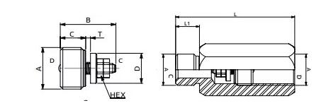 螺旋式防爆閥插芯