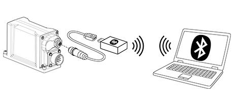 用于數(shù)字式比例閥的藍(lán)牙適配器