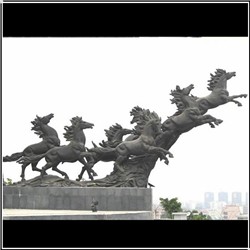 大型城市景觀銅馬雕塑