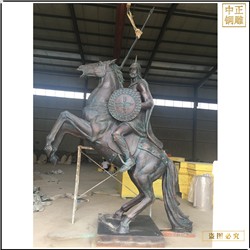 騎馬將軍雕塑鑄造