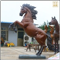 銅馬雕塑的放置場(chǎng)地都有哪些